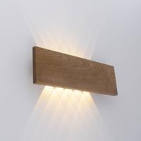 Paul Neuhaus Palma LED wandlamp hout 45 cm