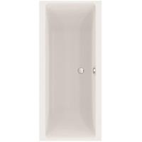 Go by Van Marcke Helsinki inbouwbad duo 180x80x46.5cm incl poten Acryl Mat Wit GA104V1