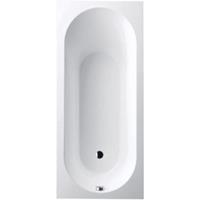 Villeroy & Boch Oberon kunststof bad quaryl rechthoekig 170x75x45cm incl. poten mat wit ubq170obe2v-rw