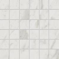 Edimax Astor Velvet White Wandtegel 5x5cm mozaiek Marmerlook Mat Wit SW07311274-2