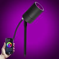 Nostalux Selectie Multicolour Tuinspot LED Pin met WIFI