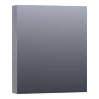 Saniclass Plain Spiegelkast 59x70x15cm Purple Oak Linksdraaiend SK-PL60LPO