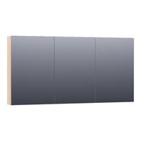 Saniclass Plain Spiegelkast 139x70x15cm White Oak SK-PL140WO