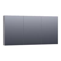 Saniclass Plain Spiegelkast 139x70x15cm Purple Oak SK-PL140PO