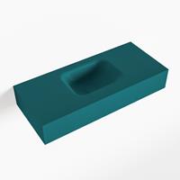 Mondiaz LEX Opbouwwastafel 70x30x12cm 0 kraangaten wasbak midden Solid Surface mat F52110Smag