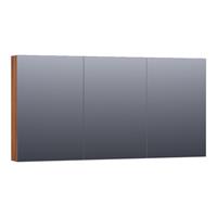 Saniclass Plain Spiegelkast 139x70x15cm Natural Walnut SK-PL140NWA
