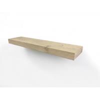 Wood Brothers Zwevende wandplank eiken recht 20 x 15 cm