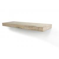 Wood Brothers Zwevende wandplank eiken recht 30 x 20 cm