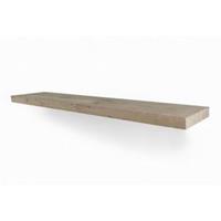 Wood Brothers Zwevende wandplank gebruikt steigerhout 100 x 20 cm