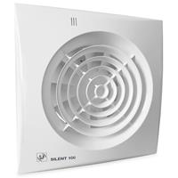 Soler & Palau Badkamer/toilet Ventilator  Silent (100chz) - Ã 100mm - Met Timer + Vochtsensor