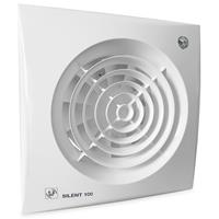 Soler & Palau Badkamer/toilet Ventilator  Silent (100cdz) - Ã 100mm - Met Timer + Bewegingssensor