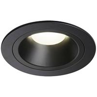 SLV NUMINOS M 1003895 LED-inbouwlamp Zwart 17.5 W Neutraalwit Geschikt voor plafondmontage