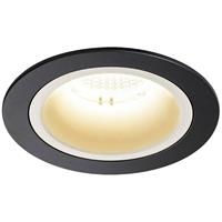 SLV NUMINOS M 1003848 LED-inbouwlamp Zwart 17.5 W Warmwit Geschikt voor plafondmontage