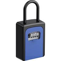 Basi Schlüsselsafe - SSZ 200B - Schwarz-Blau - mit Zahlenschloss - Aluminium - 