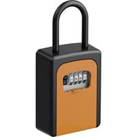 Basi Schlüsselsafe - SSZ 200B - Schwarz-Orange - mit Zahlenschloss - Aluminium - 