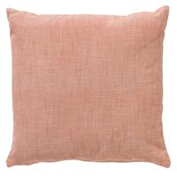 Dutch Decor Natura - Kussenhoes Van Bio Katoen 45x45 Cm Muted Clay - Roze - Roze