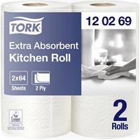 Tork 120269 Absorberende keukenrol, 2-laags Aantal: 1536 stuk(s)