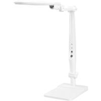 BES LED Led Bureaulamp - Aigi Alinox - 10w - Aanpasbare Kleur - Dimbaar at Wit