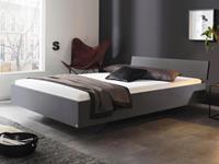 Mobistoxx Bed IXANA 120x200 cm metaalgrijs met hoofdeinde
