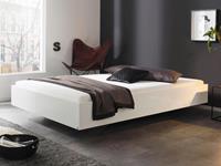 Mobistoxx Bed IXANA 140x200 cm hoogglans wit zonder hoofdeinde