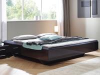 Mobistoxx Bed IXANA 180x200 cm hoogglans grijs zonder hoofdeinde
