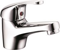 Aloni Smart wastafelmengkraan met waterbesparing chroom