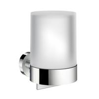 Smedbo Home zeepdispenser wandmontage chroom/ mat glas HK361