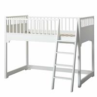 Oliver Furniture Junior Hochbett Seaside halbhoch 90 x 160 cm