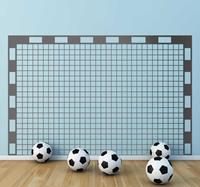 Sticker zaalvoetbal doel goal