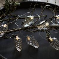 Sirius LED lichtketting Celina + batterijvoeding, helder