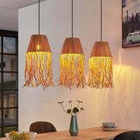 Lindby Liridona papier-hanglamp, 3-lamps