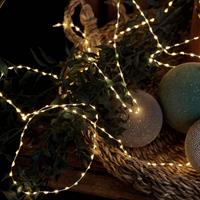 Sirius LED lichtketting Kiki, goud, 400 cm