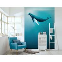 Praxis Komar fotobehang Artsy Humback Whale