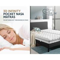 Sleeptime matras 3D Infinity pocket NASA 80 x 200