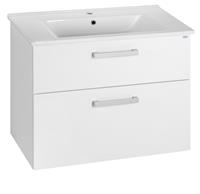 Aqualine Vega Badkamermeubel 100cm 2 laden wit