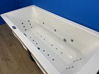 Bruynzeel Plano bubbelbad met Advance systeem 190x90 wit