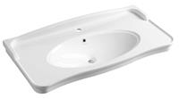 Sapho Antik keramische wastafel 100x50cm