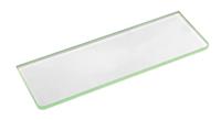 Sapho Shelf glazen planchet 50x10x0,8 cm melkglas