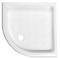 Kerasan Retro Kwartronde keramische Douchebak 90x90x20cm R550