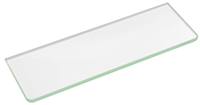 Sapho circle glazen planchet 50x10 cm transparant zonder ophangbeugel