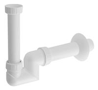 Bruckner wastafel sifon Ã4cm wit