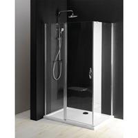 Gelco One draaideur douchecabine rechthoek 90x70 cm Antikalk