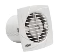 Cata B-12 Plus T Afzuigventilator axiaal met timer 20W buizen 120mm wit