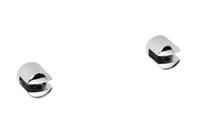 Sapho X-Round Ophangsysteem kleine glazen planchet (set) 8mm chroom