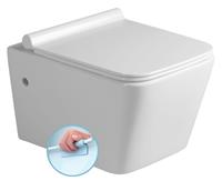 Sapho Porto RIMLESS Hangtoilet 36x52cm soft close toiletzitting Slim