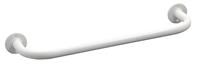 Handdoek / greep / houder 40cm metaal / wit