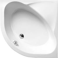Polysan Selma Diepe kwadrant douchebak 90x90x30cm, R550, wit