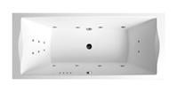 Xenz Rico bubbelbad Koller systeem met LED verlichting 185x80 wit