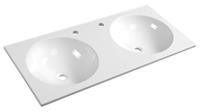 Juno wastafel 100x47cm wit