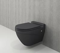Bocchi Taormina hangtoilet inclusief softclose zitting mat antraciet
